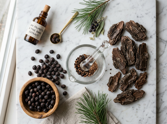 Mixed nuts and seeds rich in beta-sitosterol on a sunlit breakfast table